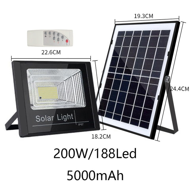 Outdoor Solar Flood Light