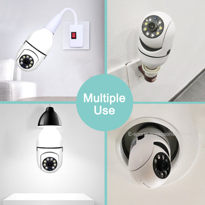 Light Bulb Surveillance Camera