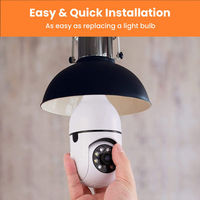 Light Bulb Surveillence Camera