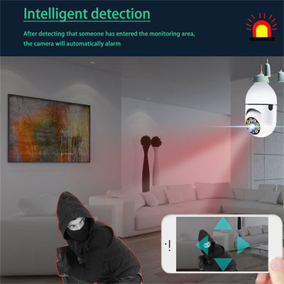 Light Bulb Surveillance Camera