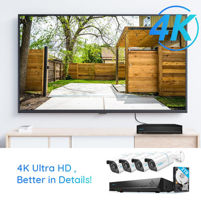 Smart 4k Security Camera System