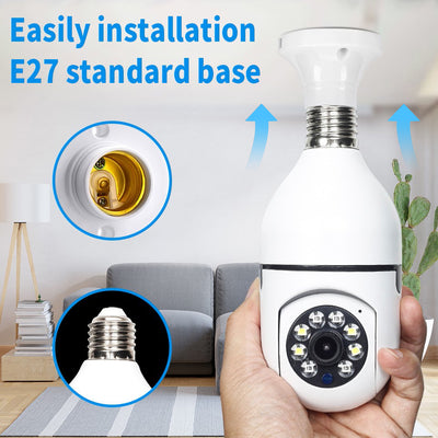 Light Bulb Surveillance Camera