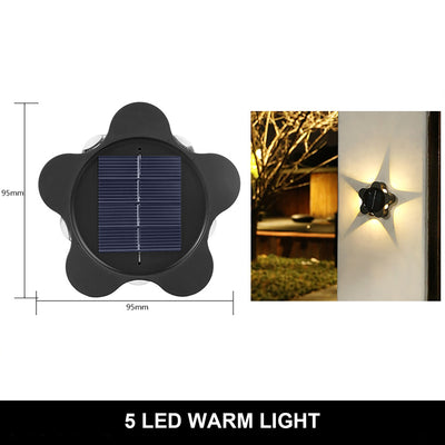 Outdoor Solar Wall Lamp