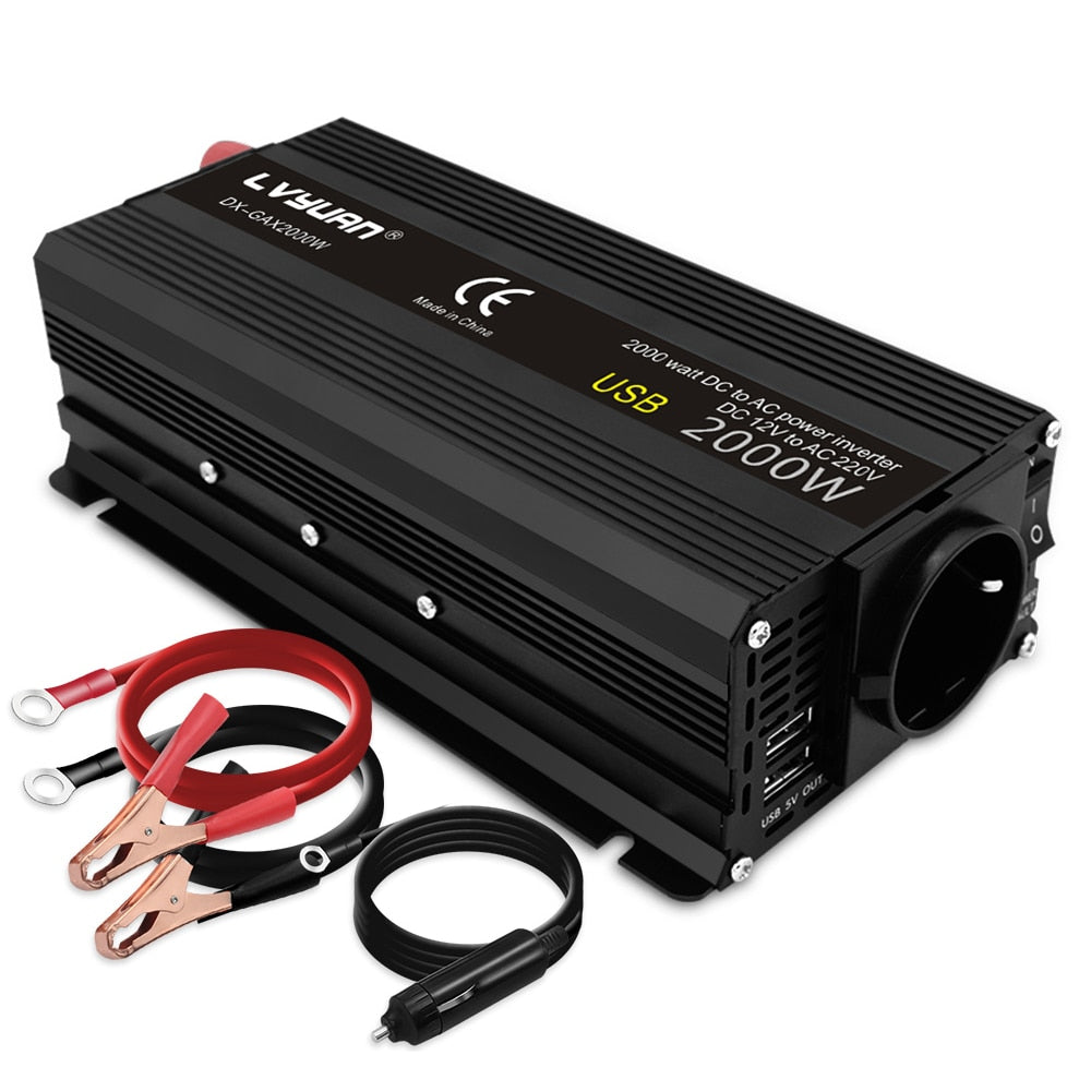 Car Inverter 12V 220V 500W/1500W/2000W Converter