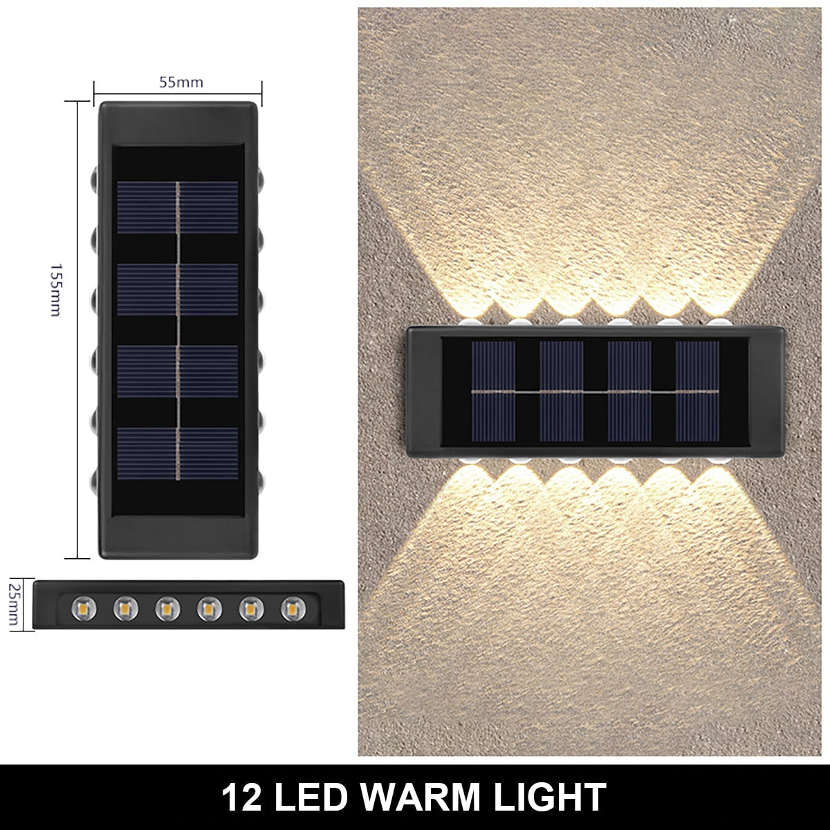 Outdoor Solar Wall Lamp