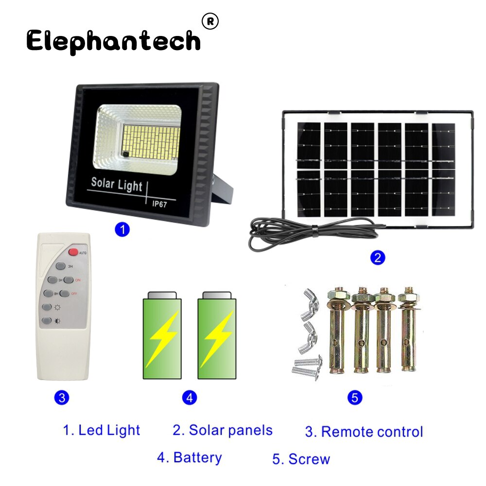 Outdoor Solar Flood Light