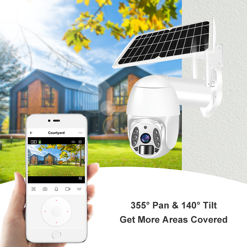 Solar Security Camera - Uses Wifi Only